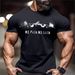 Men's Clothing New Men's Fitness T Shirt 3D Printed Sports Tops Manufacturers Can Provide Pictures For Production And Can Be Shipped On Behalf Of_viptrois.com