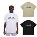 American Heavy Small Round Neck ONS ENS Printed Retro Shoulder Short Sleeve American Casual High Street Loose Cotton T-shirt_viptrois.com
