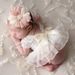 Baby Photography Props Outfit Lace Bowknot Skirt with Flower Headband for Newborn Infant Girls Photo Taking Accessories Supplies_viptrois.com