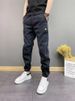 Men's Black Jogger Pants European Style Loose Fit Casual Trousers Korean Style Spring Autumn Versatile Cool Loose Bottoms_viptrois.com