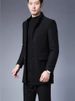 Loom Loom 2024 European And American Foreign Trade Autumn Winter Wool Mid-Length Trench Coat Men's Jacket With Cotton_viptrois.com