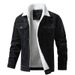 2024 Winter Male Youth Multi Bag Winter Loose Corduroy Warm Cotton Jacket Recommend_viptrois.com