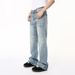 Men's Clothing Summer New Products Cleanfit Washed Light Colored Drape Jeans_viptrois.com