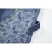 Men's Clothing High Street Fashion Stitching Washed Blue Cashew Flower Casual Skinny Jeans_viptrois.com