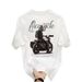 Extra Large Plus Cotton T-shirt Fat Brother Fashion Sports Comfortable Loose Versatile Short Sleeve_viptrois.com