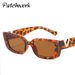 Trendy Square Frame Sunglasses Retro Hip Hop Style UV Protection Party Dance Fashion Shades Disco Sunglasses Retro Square Small Frame_viptrois.com