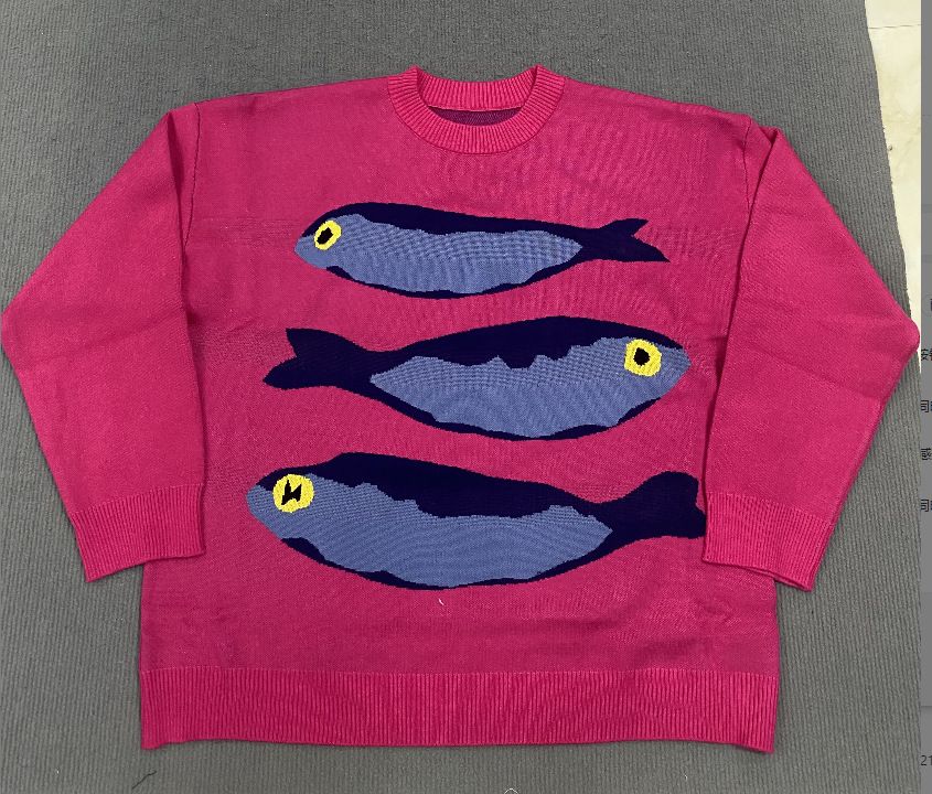 Men's Clothing new loose pullover fashion dopamine knitted comfortable warm lazy long sleeved sweater top_viptrois.com