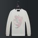 Men's Clothing Spring And Autumn Style Autumn And Winter Bottoming Shirt Round Neck Men's Long Sleeve Hot Diamond Carp_viptrois.com