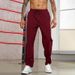 Men's Minimalist Casual Pants – Lightweight Polyester Straight-Leg Trousers For Everyday Wear (M-4XL)_viptrois.com