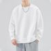 Autumn And Winter Sweater Men's Loose Round Neck Pullover Long Sleeve Bottoming Shirt Men's Versatile Trend Top_viptrois.com