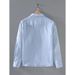 Pure Linen Men's Shirt Casual Collar Shirt Large Loose And Versatile Clothes Trendy_viptrois.com
