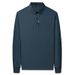Nordmann Live Cross-Border Middle-Aged Men's Long Sleeve T- Polo Spring And Autumn Loose Casual Turn-Down Collar Dad's Base_viptrois.com