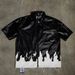Men's Clothing Leather Jacket Handsome Internet Celebrity Cardigan 69 Digital New Printed Top Zipper Jacket_viptrois.com