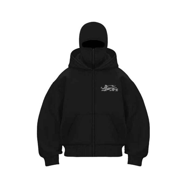 Men's Clothing Hooded Unique Design Hooded Sweatshirt New Autumn And Winter Men And Women's Same Loose Sweatshirt And Sweatpants Suit_viptrois.com
