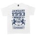 January 1993 I Am Not 32 I'm 18 With 14 Year Of Experience T-Shirt Mens Womens Tees Top_viptrois.com
