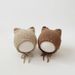 Autumn/Winter Warm Woolen Cute Solid Color Baby Knitted Boys and Girls' Pullover Hat_viptrois.com