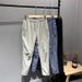 Men's Quick Dry Breathable Casual Hiking Pants Mid Waist Straight Leg Three-Dimensional Cut Spring Summer Outdoor Sports_viptrois.com