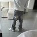 European And American Fashion Retro American High Street Washed Old Rough Edge Jeans Personalized Street Casual Straight-leg Pants_viptrois.com