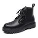 Men's Shoes Autumn New Men's Leather Boots Autumn New Style Martin Boots Men's Boots Leather Solid Black_viptrois.com