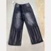 Men's Clothing High Street Niche Design Jeans Retro Trend Straight Loose Drooping Wide Leg Pants_viptrois.com