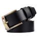 VOOTHOST Alloy Pin Buckle Men's Belt Casual Jeans Belt Male All-match Leather Formal Business Designer Waistband F0042_viptrois.com