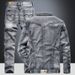 Men's Clothing Trendy Loose Large Size Two Piece Student Versatile Outerwear Casual Jacket_viptrois.com
