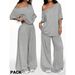 Men's Clothing Retro Solid Color Casual Pants For Women, Oreign Trade, Loose, Trendy, Drawstring Design, Wide Leg, Versatile, Floor Length Trousers_viptrois.com