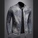Marvel Venom Denim Jacket For Men - Vintage American Style Slim Fit Stand Collar Zip Up Workwear Coat For Riding & Motorcycle_viptrois.com