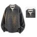 Versatile Sweater Men's Autumn And Winter Fashion Lazy Style Knitted Sweater Sweater_viptrois.com