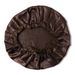 Lace-Trimmed Satin Sleep Cap - Elastic Dome Hair Protector For Nighttime Beauty Care & Shower Use_viptrois.com