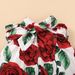 Ins Hot Baby Girl Suit, Kids’ Clothing Cotton Tight Top And Floral Trousers_viptrois.com