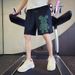 Men's Clothing Ice Silk Shorts Men's Outer Wear Summer Thintrendy Straight Loose Versatile Five Point Casual Sports Pants Trendy Brand_viptrois.com