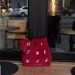 Women's Bags How Are You? New Red Corduroy Retro Shoulder Bag For Women, Versatile Large Capacity Embroidered Simple Tote Bag For Women_viptrois.com
