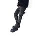 High Street Black Fashion Trend Men's Slim Fit Stretch Design Wholesale Jeans For Men_viptrois.com