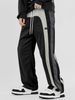 Men's Clothing Striped Sweatpants Trendy Brand Design Wide Leg Pants_viptrois.com
