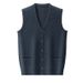 Autumn Winter Knitted Button Cardigan Vest Waistcoat V-neck High-end Men's Sweater_viptrois.com
