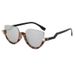 Men's Sunglasses New Half Frame Retro Sunglasses Fashion Diamond Sunglasses Korean Version Of The Internet Celebrity Trend Anti Blue Light Glasses_viptrois.com