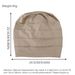 Satin-Lined Pleated Pile Nightcap – Women's Confinement Turban Hat For Comfort & Style_viptrois.com
