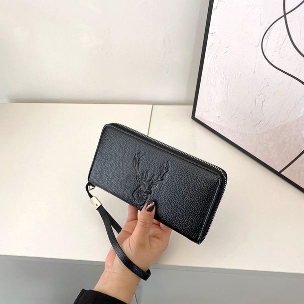Men's Wallet Men's Long Wallet Multi-card Clutch Bag Large-capacity Mobile Phone Bag Retro Men's Wallet_viptrois.com