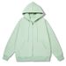 Heavy Hooded Cardigan Sweater Men's And Women's Custom Trendy Brand Loose Sports Team Building Cultural Shirt 280g Fleece Sweater Men's_viptrois.com