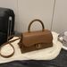 Summer Commuting Handbag For Women 2025 New Trendy Small Square Versatile Shoulder Crossbody Bag_viptrois.com