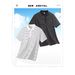 Men's Trendy Striped Shirt Collared Short Sleeved Summer Korean Style Slim Fit Fashionable And Versatile Top_viptrois.com