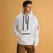 Men's Fleece Hooded Sweatshirt - Winter Warm Pullover, Oversized Fit, Casual Streetwear (Black, White, Navy, Khaki, Gray) – M-XXXL_viptrois.com