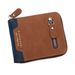 Wallet Card Cases Short Men's Wallet Document Holder Wallet Wallet Zipper Men's Wallet Retro Creative Business Wallet_viptrois.com