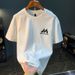 Men's Clothing Brand Short Sleeved T Shirt Men'sSummer New Three Dimensional Embossed Embossed Top Comfortable And Versatile Thin Half Sleeved T Shirt_viptrois.com