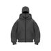 Men's Clothing Ins New Hooded Sweater Short Jacket Men And Women Double Hat Autumn And Winter Couple Large Size_viptrois.com