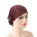 Fashion Crystal Hemp Hot Diamond Plate Flower Bottom Hat Headband Arabic Scarf H008_viptrois.com