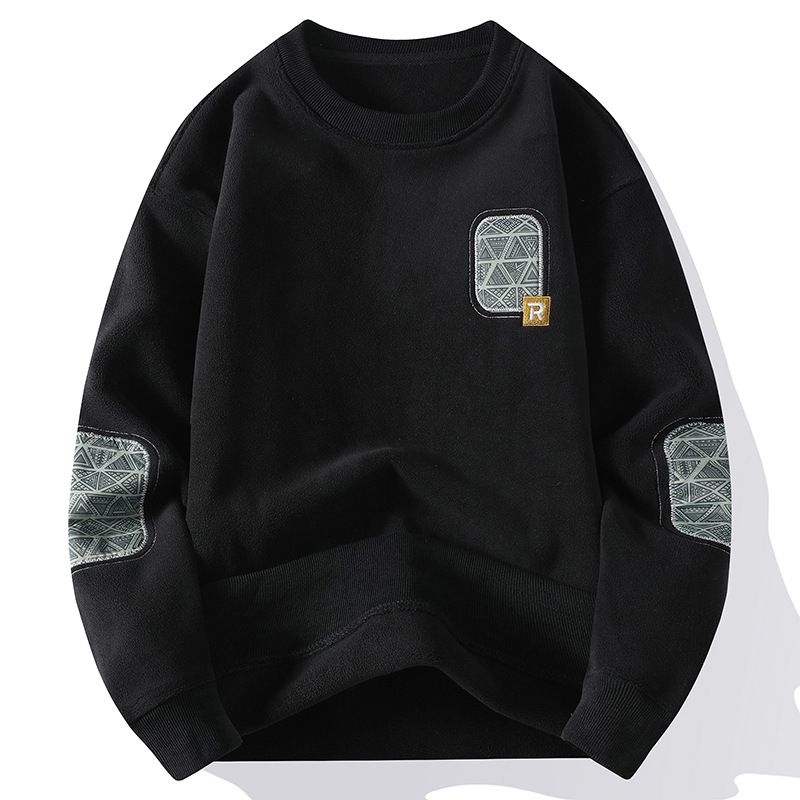 Men's Double-Sided Velvet Sweater – Premium Austrian Grain Texture, Thick Winter Pullover (White/Grey/Black/Brown/Green, M-3XL)_viptrois.com