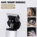 Ubeator Barbershop Cordless Close-cutting Digital Trimmer Rechargeable Electric Hair Clipper 0mm T-blade Baldheade_viptrois.com