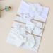 5 Piece Set Of Baby Lace Headbands For Girls With Bows And Flowers For Baby Photo Taking Props That Do Not Bind The Hair_viptrois.com
